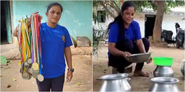 National karate champion Bimla Munda sells liquor to tackle poverty