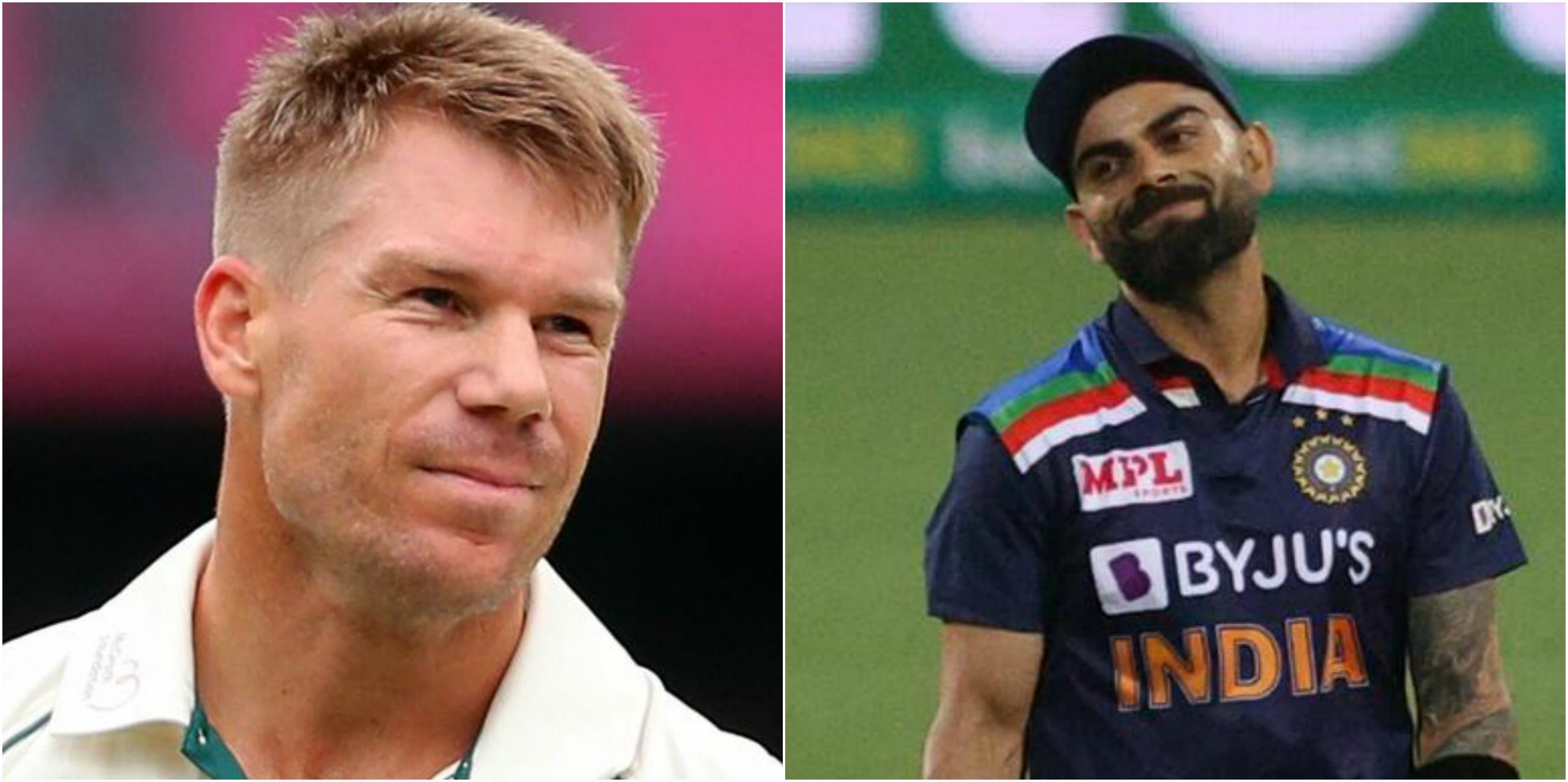 Watch: David Warner congratulates Virat Kohli for winning Player of the  Decade Award with a special tribute clip!