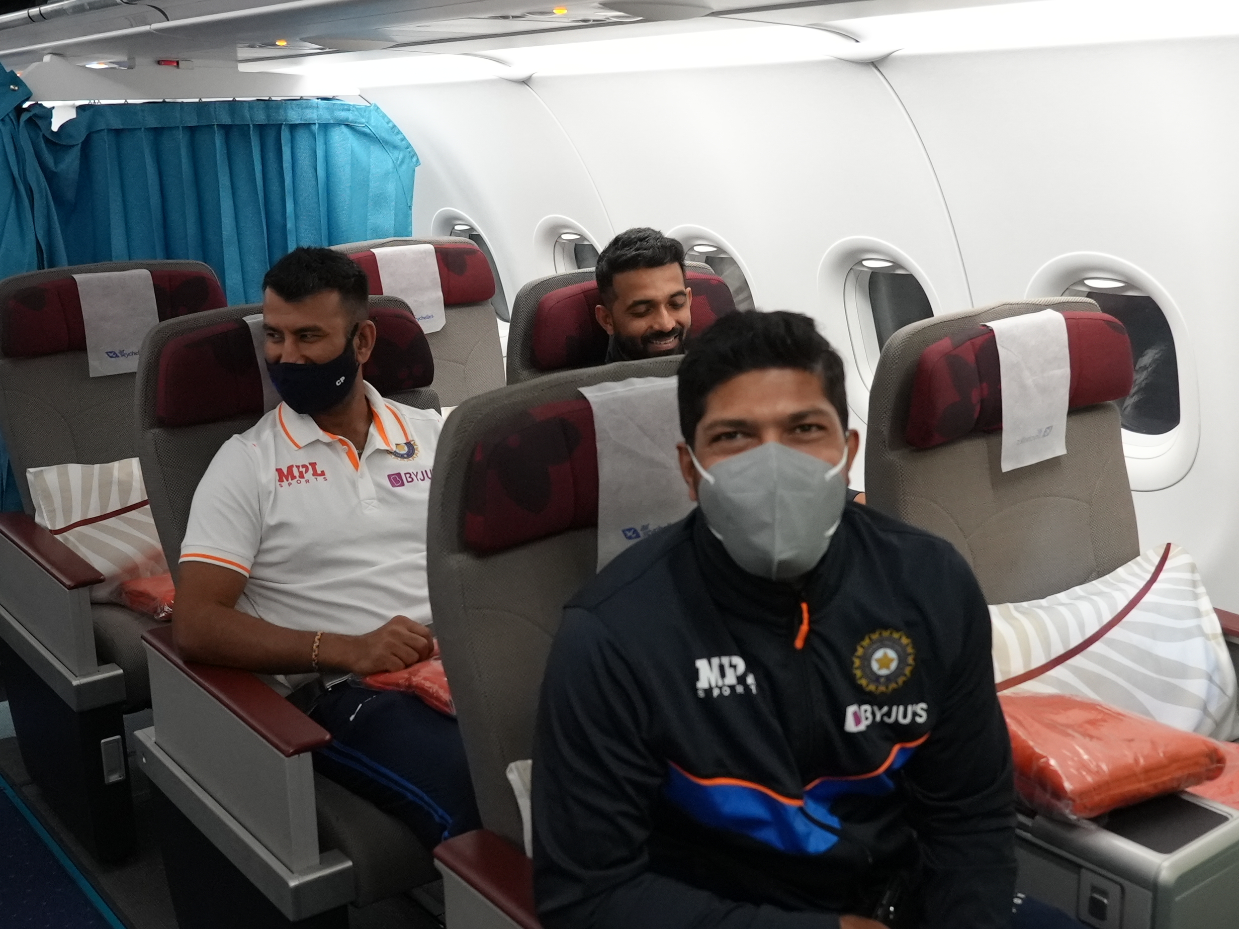 Team India departs for South Africa from Mumbai 