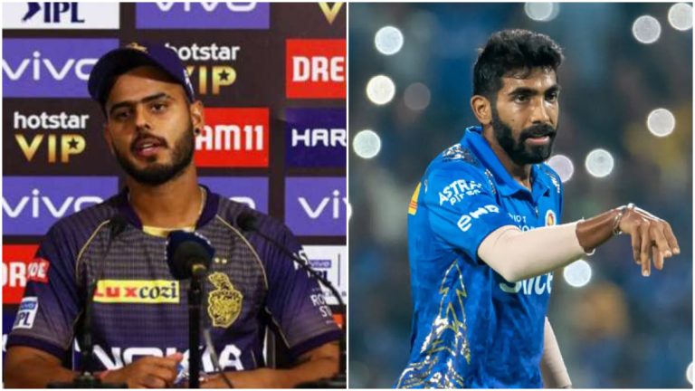 nitish rana jasprit bumrah