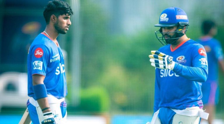 "I feel he's going to be an all-format player for India pretty soon" - Rohit Sharma heaps praise on Tilak Varma after win over CSK