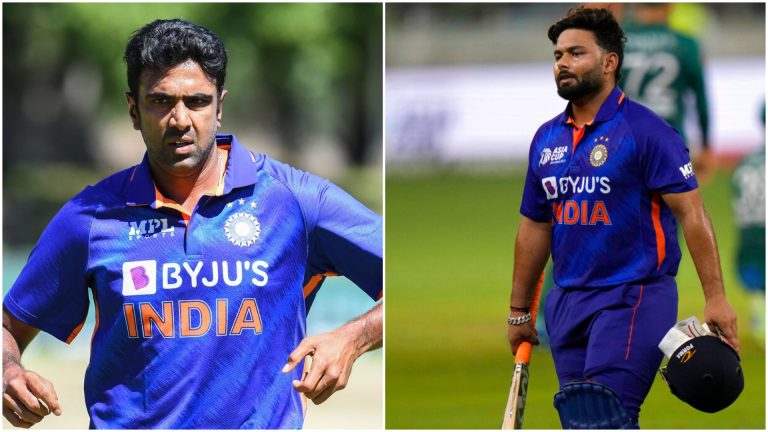 r ashwin rishabh pant