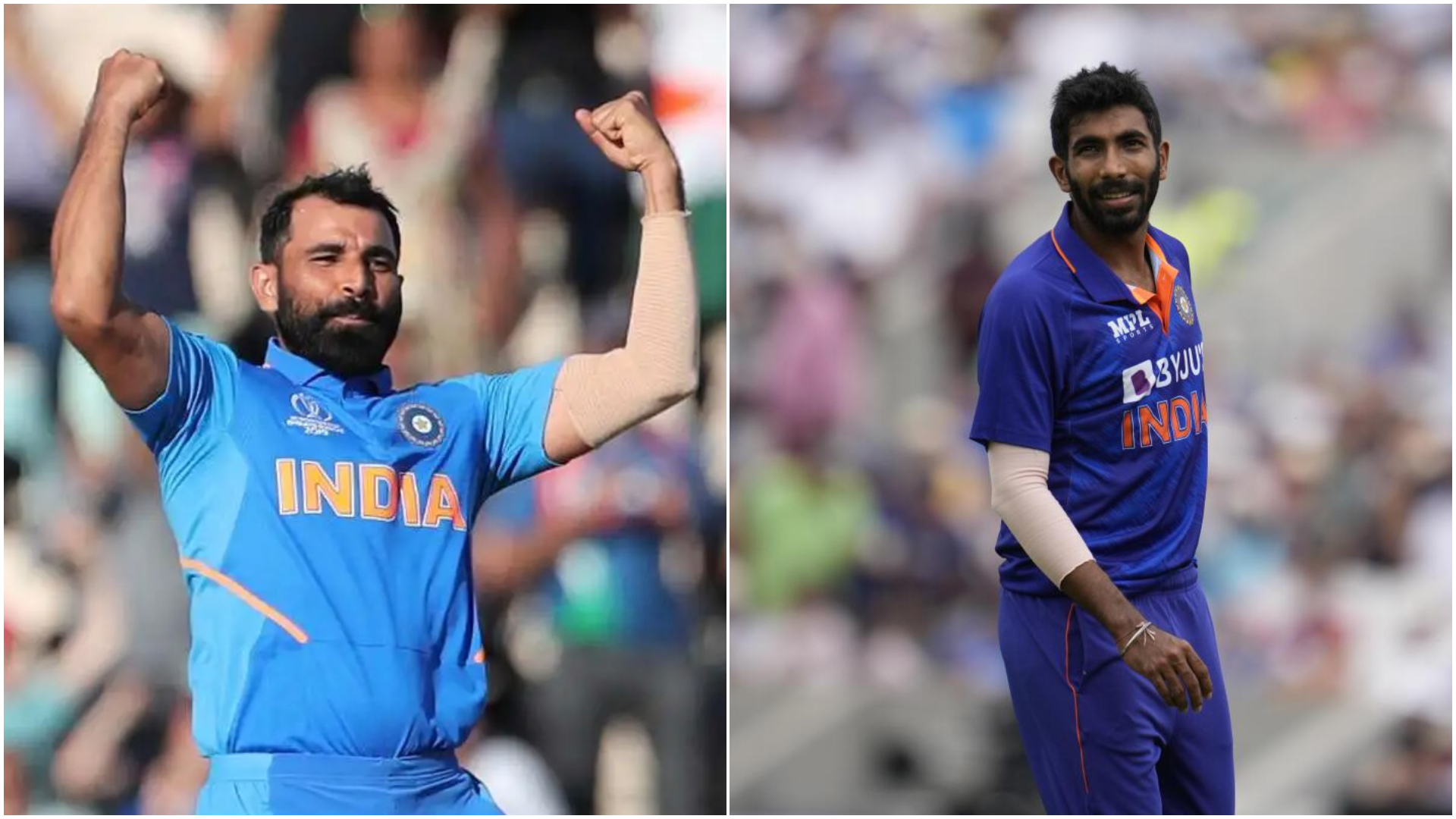 mohammed shami jasprit bumrah
