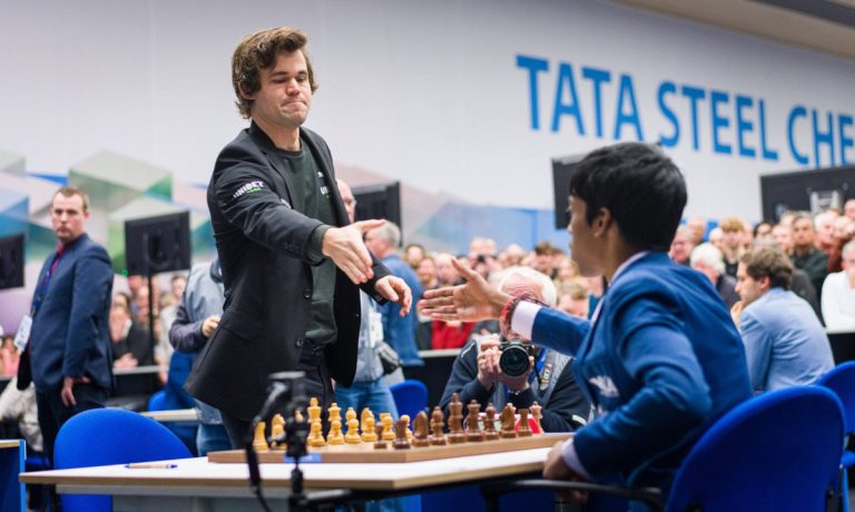 Tata Steel Chess Tournament: R Praggnanandhaa Contains Magnus Carlsen