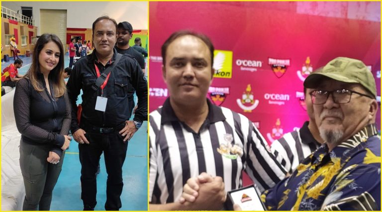 Tariq Khan, General Secretary of Madhya Pradesh Armwrestling Association