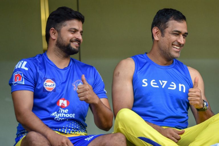 suresh raina ms dhoni