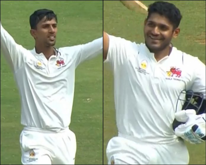 Tanush Kotian and Tushar Deshpande Ranji Trophy