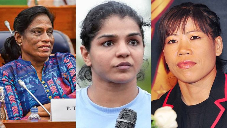 mary kom pt usha sakshi malik
