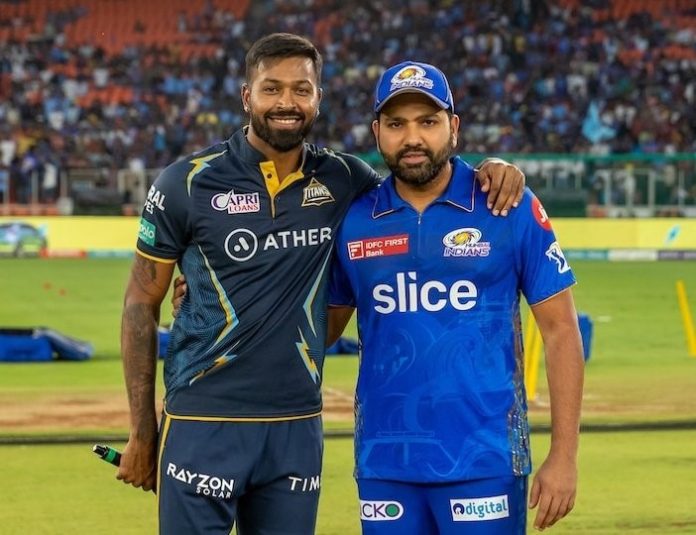 Hardik Pandya and Rohit Sharma