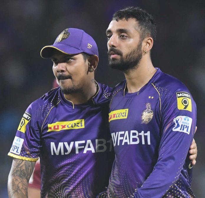 Sunil Narine and Varun Chakravarthy KKR
