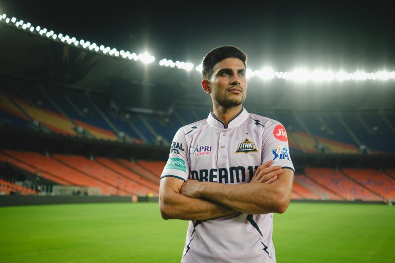 Gujarat Titans' Skipper Shubman Gill in Lavender Jersey