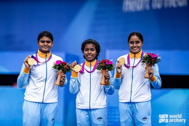 Jyothi Surekha Vennam, Parneet Kaur and Aditi Swami