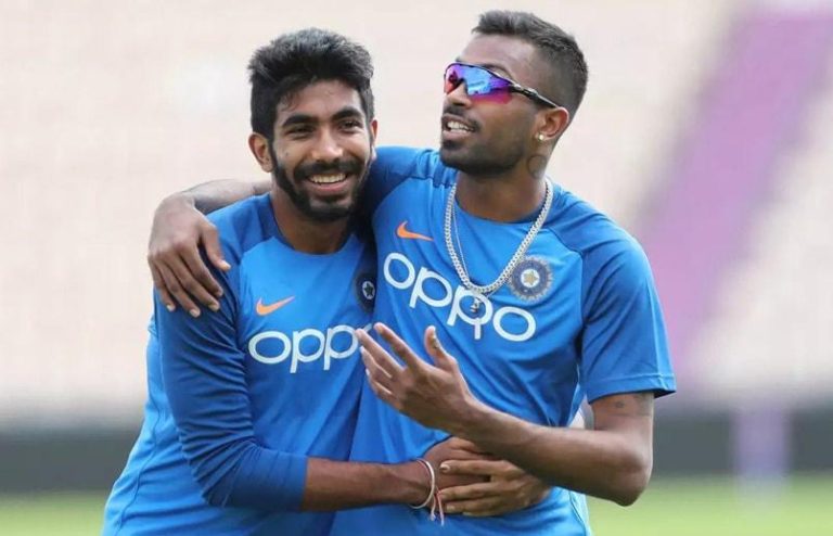 Jasprit Bumrah and Hardik Pandya