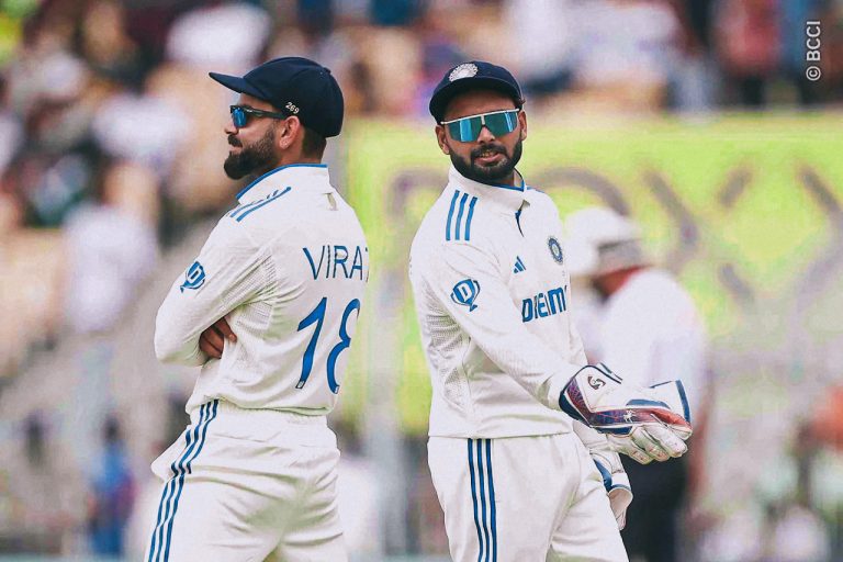 Virat Kohli and Rishabh Pan