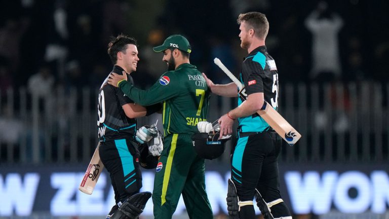 Pakistan 91 all out as of this writing.  With a whine, the Babar-Rizwan era begins