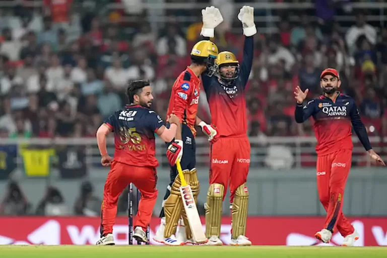 RCB bury PBKS under an intense wave