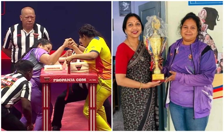 Asha Kumar: Gwalior’s Teacher by Day, Armwrestling Warrior by Passion, Set for Pro Panja League Season 2