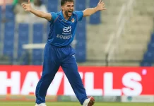 Afghanistan takes the lead early thanks to Omarzai and Mujeeb